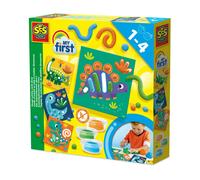 SES Creative My First - Dough Activity Cards Dinos | Size: 1 Pack SES Creative Multicolor 1 Pack