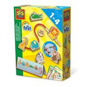 SES Creative 14487 My First - Lacing Wooden Animal Beads