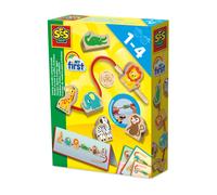SES Creative My first - Lacing wooden animal beads | Size: 1 Pack SES Creative Multicolor 1 Pack