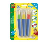 SES Creative My first - Safe baby brushes (3 pieces)