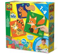 SES Creative My first - Sticking animal tails