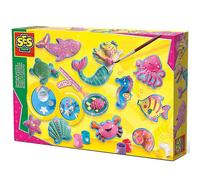 SES Creative Ocean Figures Casting and Painting Set Pink