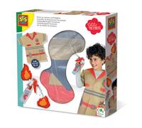 SES CREATIVE Petits Pretenders Firefighter Dress Up Costume Set