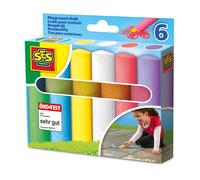 SES Creative Playground chalk 6 pack | Size: 1 Pack SES Creative Multicolor 1 Pack