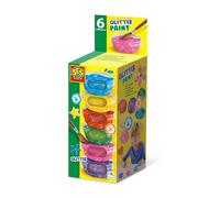 SES Creative Poster paint glitter (6x45ml)