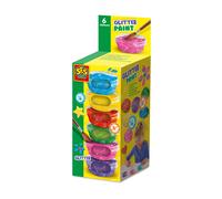SES Creative Poster Paint Glitter (6x45ml) | Size: 1 Pack SES Creative Multicolor 1 Pack