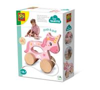 SES Creative Push and pull 2 in 1 wooden unicorn