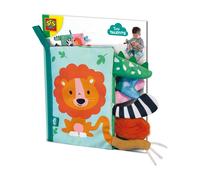 SES Creative Sensory animal tails cloth book
