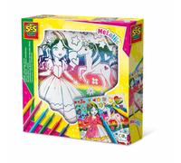 Ses Creative Ses Metallic Colouring Canvas Set