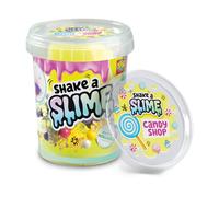 SES Creative Shake It Slime Experience - Candy Shop Neon Yellow Slime with Pearls & Sprinkles - Mix-It Cup - Gluten-Free Slime Kit for Kids