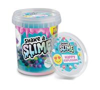 SES Creative Shake It Slime - Happy Explosion Blue Slime Kit with Pearls & Vermicelli - Mix-It Cup Craft Set for Kids