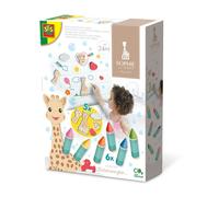 SES Creative Sophie la girafe - Bath crayons with shapes