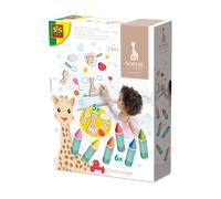 SES Creative Sophie The Giraffe Bath Crayons Foam Shapes Colour Draw No Mess