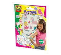 SES Creative Tattoos for children Fairytales | Size: 1 Pack SES Creative Multicolor 1 Pack