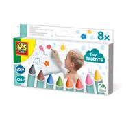 SES CREATIVE Tiny Talents Bath Crayons, 8 Colours