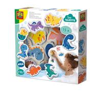 Ses Creative Tiny Talents Bath Dinos 15 Foam Figures