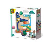 SES Creative Tiny Talents Wooden Ball Track Crocodile