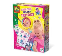 SES Creative Unicorn Galaxy Temporary Tattoo Set