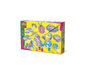 SES Creative Unicorns Casting and Painting Set Silver