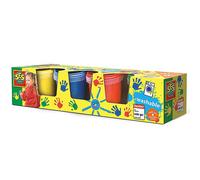 SES Creative Washable Fingerpaints (00305) - 4 Colours, Mixed
