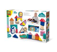 SES Creative Wooden Building Blocks Early Learning Educational Build Toys Sets