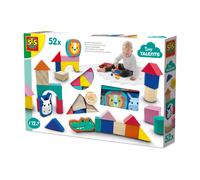 SES Creative Wooden building blocks | Size: 1 Pack SES Creative Multicolor 1 Pack