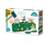 SES Creative Wooden Hammer Bench P Boo Game Fun Interactive Development