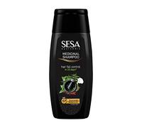 Sesa Ayurvedic Medicinal Shampoo for Hair Fall Control and Hair Growth Bhringraj & 16 Rare Herbs All Hair Types Paraben Free 200 ml (Pack of 1)