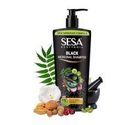 Sesa Ayurvedic Medicinal Shampoo - Hair Fall Control in 15 days - Bhringraj & 16 Herbs - NO Parabens 500 ML