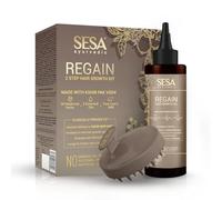 SESA Ayurvedic Rephase 2 Step Hair Oil Growth Kit With 26 Herbs And 6 Essential Oils Promotes Hair Growth Reduces Hair Fall With Massager Natural Hair Oil For Women And Men, 100 Ml or 3.38 oz