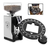 Sesama Aluminum Grinder Setting Dial for Eureka Mignon |Solid Aluminum Dial Faceplate | Eureka Mignon Grinder DIY Replacement Parts Accessories| Effortless Grind Adjustments, MT0109-US