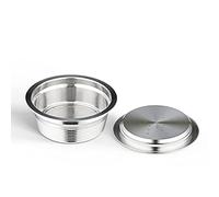 Sesama Modo Mio Reusbale Coffee Capsule Stainless Refillable Coffee Pod Compatiable for Lavazza Modo Mio （Tamper Unavailable Now