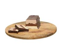 Sesame Kingdom 3 Layered Halva 1kg - Vegan Halva - Chocolate, Vanilla, and Nougat Flavour - Dairy-Free | Gluten-Free | Vegan