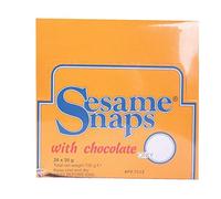 Sesame Snaps | Sesame Snaps Chocolate Coated | 20 x 30g