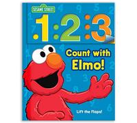 Sesame Street: 1 2 3 Count with Elmo!: A Look, Lift & Learn Book (Look, Lift & Learn Books)