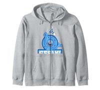 Sesame Street 123 Flag Grover Zip Hoodie