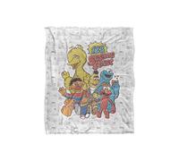 Sesame Street 123 Sesame Street Officially Licensed Silky Touch Super Soft Throw Blanket 152 x 127 cm