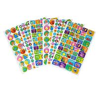 Sesame Street 400+ Fun & Reward Sticker Book | 6 Sheets | Incentive Stickers for Kids | Great for Teachers, Parents, or Caregivers | Incentives, Crafts and Scrapbooking | by Leap Year Publishing