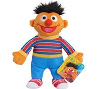 Just Play Sesame Street Friends 8-inch Ernie Sustainable Plush Stuffed Toy, Kids Toys for Ages 18 Month