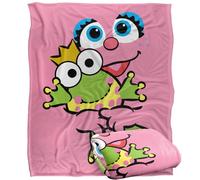 Sesame Street Abby Cadabby Holding Prince Silky Touch Super Soft Throw Blanket 152 X 127 Cm