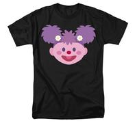 Sesame Street Abby Cadabby Kawaii Face Unisex T Shirt, Black, Small
