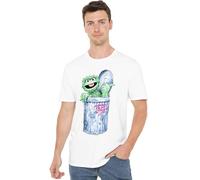 Sesame Street About that Street Life Unisex T Shirt, White, Medium