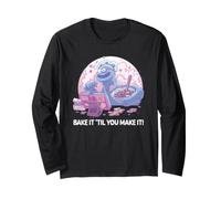 Sesame Street Bake It Til You Make It Cookie Monster Long Sleeve T-Shirt