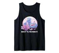 Sesame Street Bake It Til You Make It Cookie Monster Tank Top