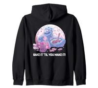 Sesame Street Bake It Til You Make It Cookie Monster Zip Hoodie