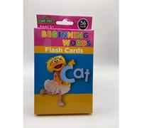 Sesame Street Beginning Words Flash Cards