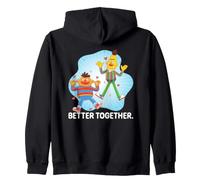 Sesame Street Bert And Ernie Better Together Zip Hoodie