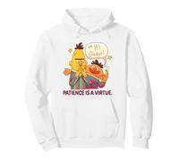 Sesame Street Bert And Ernie Patience Is A Virtue Pullover Hoodie