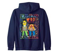 Sesame Street Bert And Ernie Today's Mood, TBD Zip Hoodie