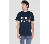 Sesame Street Bert Ernie For President 123 Vote T Shirt, Navy Sesame Street Navy 4XL
